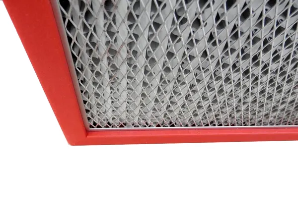 250℃ High Temperature HEPA Air Filter With Alu Frame